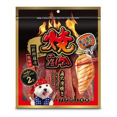 犬零食 大袋裝 蜜汁炙燒棒棒腿肉乾雞腿捲 美味耐咬 讓愛犬享受豐富蛋白質, 1個, 【燒肉工房】1號蜜汁香醇雞腿片