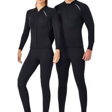 DIVE SAIL 2mm 서핑 슈트 블랙 네오프렌 나일론