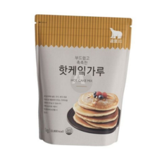 핫 케익 가루 간편 베이킹 믹스 핫 케이크 가루 디저트 파우더 가정용 브런치 홈카페 리믹스 밀가루 만들기, 1kg, 1