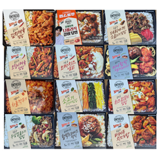 아워홈 온더고 냉동도시락 골고루 12종 세트, 12개, 290g