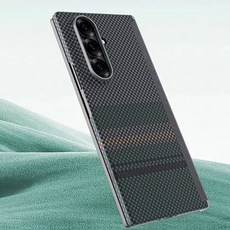벤크스 Z 폴드 백 갤럭시 용 카본 케이스무선 충전 7 케이스 파이버, 1개, 로즈, 중국