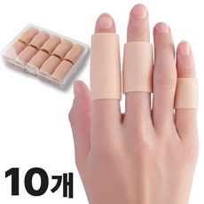 포에트 손가락 관절 보호대 실리콘 밴드, 10개