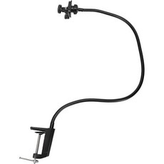 포사 웹캠 스탠드 마운트 유연한 구스넥 데스크 카메라 암 C922 C930e C920S C920 C615 C960 C920x용 14인치 나사 포함 I자형 고정대