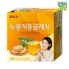 HOOT 담터 누룽지둥굴레차 100티백, 1.5g, 1
