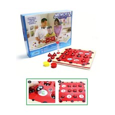 4세 기억력발달 무당벌레손잡이 그림찾기 소근육발달 규칙배우기 조카선물, 혼합, 1세트