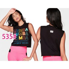 러닝 댄스복 길이 여성복 수 ZW 다듬을 운동 짧은 조끼 끝단 없이, 블랙535, S