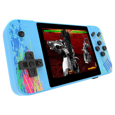 天藍色掌上遊戲機，內建多款經典遊戲，輕巧便攜，隨時隨地暢玩, 3106藍
