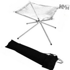 살림냥냥 스테인레스 화로 미니화로, 접이식 메쉬화로대