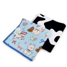 에이치앤엠샵 매직 보자기 패브릭자가점착, 강아지