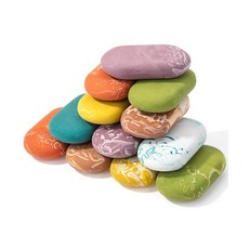 Mr. Pen - 지우개 12팩 흙빛 색상 대리석 연필 지우개 연필용 지우개 Mr Pen 지우개, Earthy