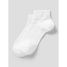 매장정품 빈폴 BEANPOLE ACCESSORY 남녀공용 솔리드 스니커즈 양말 - 화이트 250140