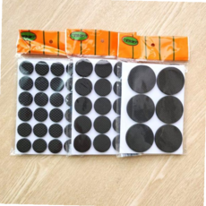 미끄럼방지패드 가구 미끄럼방지 소음방지 패드 원형