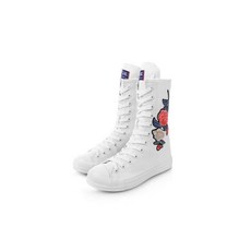 라인댄스부츠 댄스화 라틴 살사화 부츠 자수 스포츠 줌바 하이탑 사교 재즈 살사