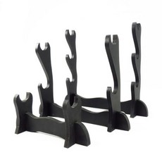 잇츠 도검거치대 가검 2단 받침대 벽부착 좌대 2겹 벽면 검도 미니 세우 도검좌대 거치대, 홑겹