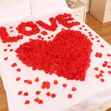 두두쇼핑몰샵 꽃잎조화 인테리어 프로포즈.선물포장 포인트, 레드