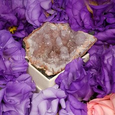 【土桑展精選寶物】鐘乳石英晶洞 Stalatitics Quartz 11號 摩洛哥 療癒大師, 1個