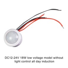 AC110 240V 12 감지 자동 스위치 PIR 전등 24V LED 실외 조명 실내 센서, F, 2PCS