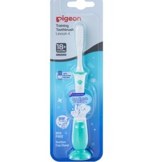 Pigeon貝親 第四階段學習牙刷(綠), 1個