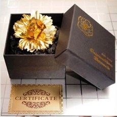 금장미 24K 시들지않는 카네이션, 03.24K골드카네이션브로치