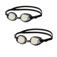 피닉스 아동 미러수경 PN-505JM 2개 세트, 블랙+블랙