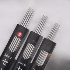 뜨개질 바늘 수제 스웨터 대나무 롱 니들 도구 키트 홈 텍스타일 재봉, 1개