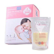 퍼펙션 일회용 더블지퍼 변온 모유저장팩 180ml 120매, 120개입, 1개