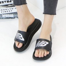 中性魔鬼氈拖鞋, 245, 全黑