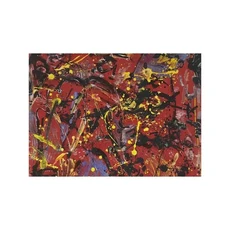 추상 잭슨 폴락 유명한 작품 포스터 및 인쇄 낙서 캔버스 회화 벽 예술 그림 거실 홈 장식, 01 30x40cm no frame, 16 14