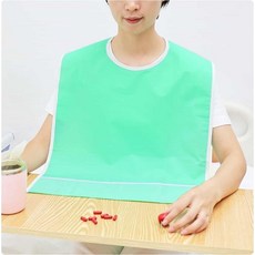 보통사람D군 노인용턱받이 환자용턱받이 환자턱받이, 80CM 색상랜덤