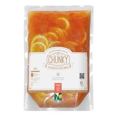 청키 수제 레몬청 자몽청 블렌딩 시트론러쉬 대용량 카페용 과일청 2kg, 1개, 1개입