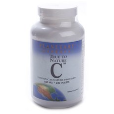 PLANETARY HERBALS 維生素C錠 500mg, 1罐, 240顆