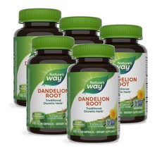 네이처스웨이 단델리온 민들레 뿌리 1575mg 허브 추출물 캡슐 Nature's Way Dandelion Root, 100정, 5개
