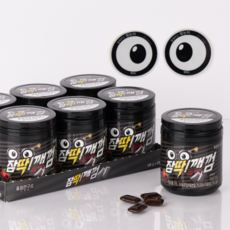 大容量裝醒神口香糖 108g+大眼睛造型貼紙, 108g, 6罐