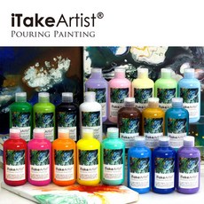 iTakeArtist 壓克力顏料, 240ml, 1組
