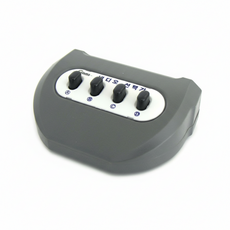 RCA 비디오 수동 선택기 4대1 1대4 영상 분배기 공유기 무전원 4포트 셀렉터 TV 모니터 연결, 1개, 상세페이지 참조