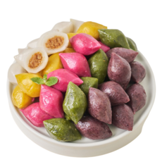 총각쓰떡 추석 오색 깨 송편 냉동 500g 25알, 1개