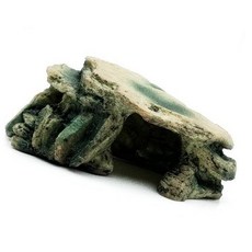 Oce 물고기 산란 놀이터 은신처 고인돌 동굴 모형 소형 치어 구피 새끼 피쉬볼 인테리어 관상어 하우스