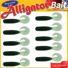 JRC엘리게이터 BIG SALT4 고비중 글럽웜, P01