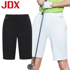 JDX 제이디엑스 25년 여름 맞이 세일!! 여성 핀턱포인트 하프 팬츠 X1PHWW6751