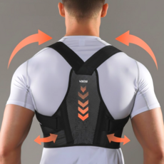 나오픽 등 어깨 자세 교정기, 1개