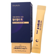 슬립랩스 멜라토닌 1일 3mg 무설탕 깊은수면 타트체리 식물성 멜라젤리 30ml