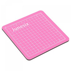uxcell 커터 매트 로터리 매트 패브릭 소재 더블 사이드 핑크 DIY 공예품용 재봉용 크기 80×80×3 mm