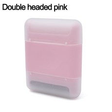 돌돌이 의류용 휴대용 보푸라기 제거기 양면 수동 헤어 카펫 스크래퍼 롤러 반려동물 가정용 청소 스웨터 용품, 7) Double headed pink, Double ed pink