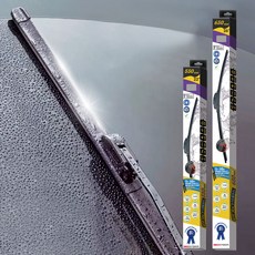 카렌스1 (99/4월~06/4월) 기아 실리콘 발수코팅 무소음 무관절 와이퍼 교체 2P /600mm+450mm(1세트)