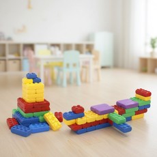 쿠쿠토이즈 에듀팜 빅블록 A세트 48pcs, 옵션:단품, 1개