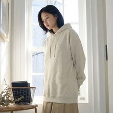 [A.I.P] 특양면 무지 오버핏 클린 후드티 5컬러 남여공용 국내생산 커플티 간절기 신학기 캠퍼스룩 주머니없는후드