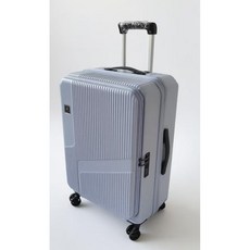 日式簡約風格大容量前開口行李箱