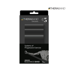 세라밴드 2m 블랙 검정 검정색 레벨5세라밴드 성인 공용 근력 밴드 용산스포츠 용스, 1개