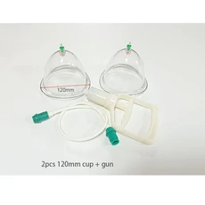 대형 가슴 확대 펌프 리프팅 흡입 컵 탄력 바디 마사지 액세서리 기기 부항, 03 120mm cup w gun
