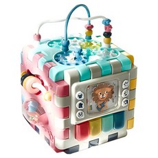 하베브릭스 6 in 1 변신큐브 영아완구, 혼합색상, 10개
